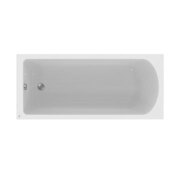 Ванна акриловая Ideal Standard HOTLINE 180х80, встраиваемая или для монтажа с панелями, отверстие слива 52мм
