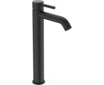 Смеситель для раковины высокий Ideal Standard Silk Black Ceraline Vessel, черный матовый, BC269XG