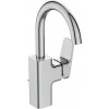 Смеситель для раковины Ideal Standard Ceraplan керамический картридж, поворотнй излив 180 мм, с донным клапаном, хром (BD235AA)