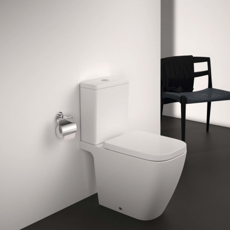 Чаша унитаза Ideal Standard i.life B напольный, для монтажа с бачком, технология RimLS+, с крепежом TT025 (T461201)