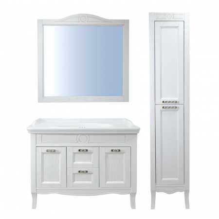 Пенал CAROLINA 40 (400х2000х340) патина ЗОЛОТО универсальный (CS00068633)