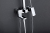 Душевая стойка ABBER Daheim AF8216 с изливом, хром