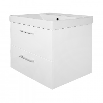 Комплект Azario Тумба Ника 60 610х480х560 подвесная, с раковиной Tempo 60 (CS00091367)