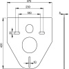 Сет инсталляция Alсa AM101/1120-4:1 RU M671-0001 + унитаз Gloria AZ-2003 с сиденьем микролифт