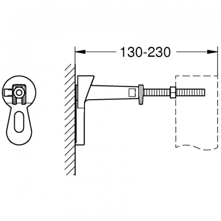 Инсталляция Grohe Rapid SL 38811KF0 для унитаза с Черной матовой клавишей смыва (38811KF0)