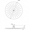 Верхний душ 303 мм Ideal Standard IdealRain (A5803XG)