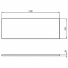 Промо-набор Ideal Standard 4 в 1: Ванна акриловая 160х70см, ножки, фронтальная панель, крепеж для фронтальной панели (PT475867)