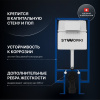 Система инсталляции для унитазов STWORKI 510162 с кнопкой смыва 500474 золотой матовой