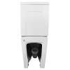 Унитаз-компакт Azario Quadro 605x340x810 напольный, безободковый с сидением микролифт и арматурой, белый (AZ-2175)