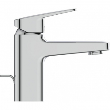 Смеситель для раковины Ideal Standard Ceraplan керамический картридж, с донным клапаном, хром (BD214AA)