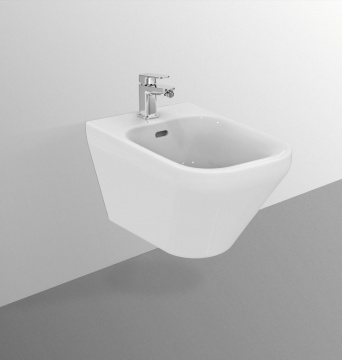 Биде подвесное Ideal Standard TONIC II, с крепежом для полностью скрытого монтажа (K523601)