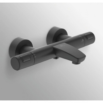 Смеситель для ванны Ideal Standard Ceratherm T25 термостат, черный матовый (A7544XG)