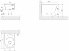 Комплект Унитаз подвесной DIWO Коломна 0700 с микролифтом + Инсталляция EWRIKA ProLT 0026-2020 с кнопкой смыва 0042 белой
