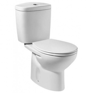 Низ к унитазу Roca Victoria, косой выпуск, белый  (7.3423.9.U00.0)