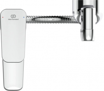 Смеситель для раковины с гигиеническим душем Ideal Standard CERAPLAN H75, без донного клапана, система монтажа EASY-FIX (BD231AA)
