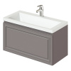Комплект тумба Итана Verona 80 (790х378х440) подвесная, с раковиной Natella 80, амаретти (CS00090042)