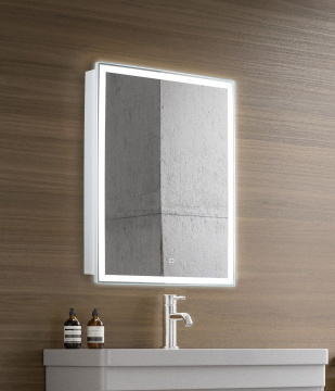 Зеркало-шкаф AZARIO Киото 50 (535х750) c подсветкой и диммером (LED-00002357)