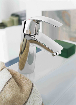 Смеситель для раковины GROHE Eurosmart, средний излив, хром (23324001)