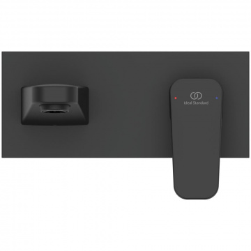 Смеситель для раковины Ideal Standard CERAPLAN встраиваемый, черный матовый (BD244XG)