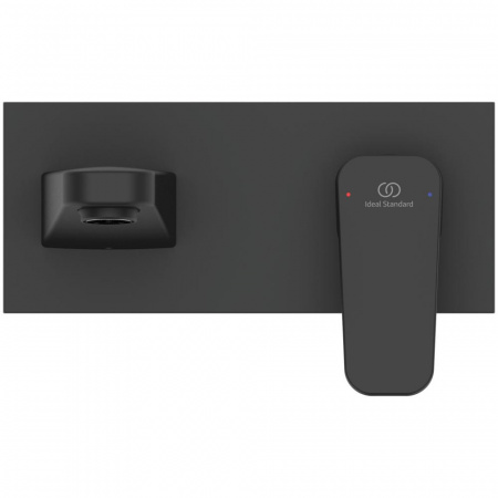 Смеситель для раковины Ideal Standard CERAPLAN встраиваемый, черный матовый (BD244XG)