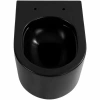 AQ2004-MB МИЯ Унитаз компакт подвесной безободковый 490*370*340мм, тонкое сиденье с механизмом плавного закрывания, крепеж