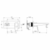 Смеситель для раковины Ideal Standard CERAPLAN встраиваемый, черный матовый (BD244XG)
