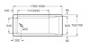 Ванна акриловая Roca Easy прямоугольная 170x70x45