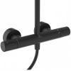 Душевая система IDEAL STANDARD CERATHERM T25+ термостатический смеситель, черный (A7210XG)