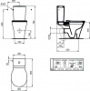 Бачок для унитаза IDEAL STANDARD CONNECT CUBE, белый (E073401)