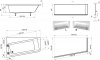 Ванна акриловая Ravak 10° 170х100 P белая